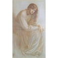 thumbnail image 2 of Dante Gabriel Rossetti 12x18 Gold Ornate Wood Frame and Double Matted Museum Art Print Titled - Alexa Wilding (1879), 2 of 4