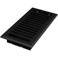 thumbnail image 2 of Imperial RG3439 Montezuma Decorative Floor Register, 4 x 10-Inch, Black Iron, 2 Pack, 2 of 6