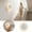 White, variant on Zguuel Modern LED Wall Lamp, Round Acrylic Metal Wall Sconce for Bedroom Living Room Corridor, 3 Color Temperature Dimmable Decorative Wall Light, Contemporary Indoor Lighting Fixture - 30cm White
