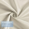 thumbnail image 2 of Stall Small Shower Curtain Liner 36 x 72 Inches, Beige Shower Curtain Liner, Washable Waterproof Fabric Shower Liner for Bathroom, Machine Washable, 2 of 6