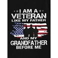 thumbnail image 2 of Boy's Casual Short-Sleeve "I Am A Veteran" Graphic T-Shirt, Summer Round Neck Tee, 2 of 6