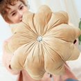 thumbnail image 5 of 18 Inch Velvet Round Throw Pillow case, Decorative Shaped Cushion For Sofa,Couch,Vanity Chair, Bed, Living Room Accent,Soft Home Decor Pillow(Style B), 5 of 5