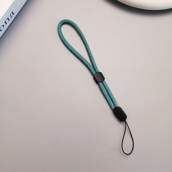 Adjustable Mobile Phone Short Lanyard Reflective Pendant Fashionable Simple Anti-Lost Hand Strap Phone Case Wrist Chain Lanyard