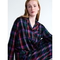 thumbnail image 4 of Free Assembly Matching Family Pajamas Women’s and Women's Plus Top and Pants Gift Set, 2-Piece, Sizes XS-3X, 4 of 4