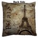 thumbnail image 2 of ABPHQTO París Torre Eiffel Reversible Sirena Lentejuelas Funda de almohada Decoración para el hogar Funda de cojín 45x45 cm ABPHQTO FishPillow-QQ-79-18x18, 2 of 2