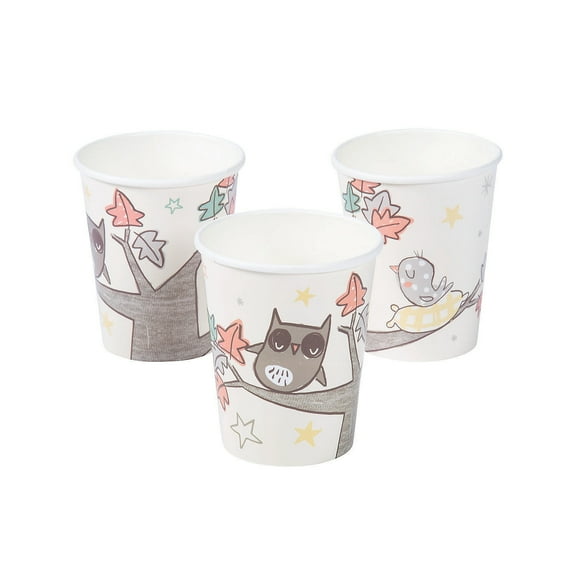 Little Panda & Friends Paper Cup - Party Supplies - 8 Pieces