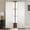 White, variant on Dtwnek 2 Panels Sheer Curtains Set Light Filtering Window Curtains for Living Room, Bedroom, 100" x 84", Light Gray