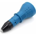 thumbnail image 5 of Pinces à Rivets Sans Fil Pistolet à Rivets Électrique Kit d'Outils de Perceuse Adaptateur Insert Écrou Accessoires d'Outils Électriques (Bleu), 5 of 5