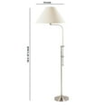 thumbnail image 5 of 3 Way Metal Floor Lamp with and Adjustable Height Mechanism, Silver- Saltoro Sherpi, 5 of 5