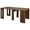 Light Brown, variant on HOMCOM Foldable Table, Extendable Dining Table, Kitchen Table for Small Spaces, Seats up to 6 People, Dark Brown