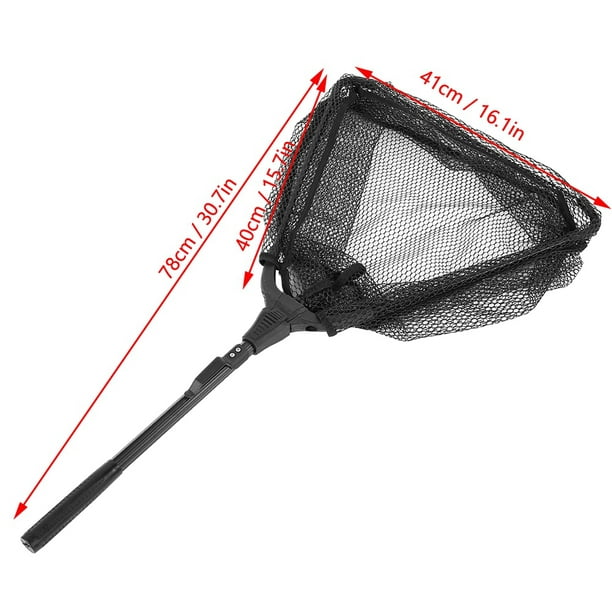 Wooden Handle Landing Net with Rubber Net for Fishing Tackle - China Net  and Landing Nets price