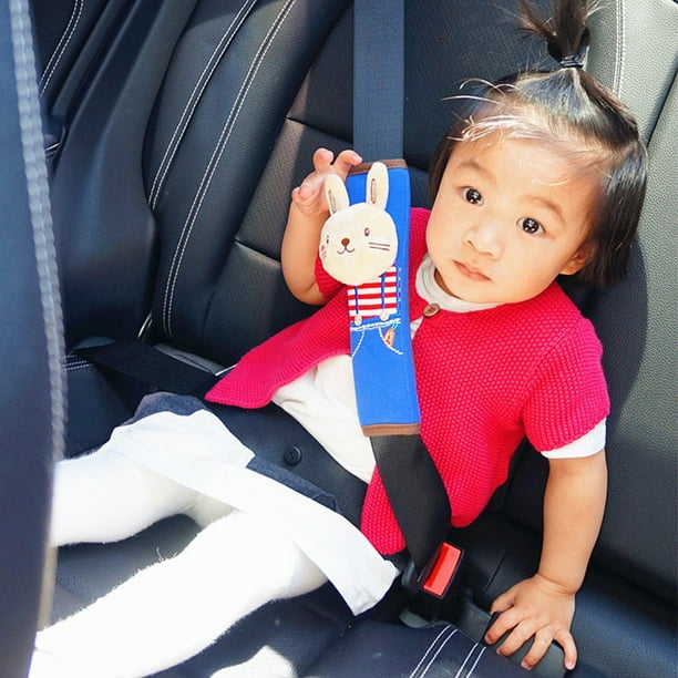Tapis de ceinture de sécurité de 5 pièces, protecteur de ceinture de  sécurité pour enfants de voiture, protection de ceinture de sécurité  souple
