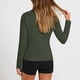 thumbnail image 2 of TaTaai Women's Athletic Casual Jacket Long Sleeve Zip Front Solid Color Slim Fit UPF Protection Sporty Outerwear with Thumbholes Gift, 2 of 7