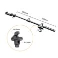 thumbnail image 1 of MYG 55CM Pied de Microphone Rotatif Bras de Barre Transversale Support de Clip Micro Support d'Extension, 1 of 8