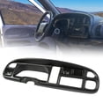 thumbnail image 3 of PIT66 Dashboard Dash Mat Cover Pad Bezel Vents Fit For 98-02 Dodge Ram 1500 2500 3500 Black, 3 of 9