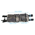 thumbnail image 3 of Unique Bargains 2pcs ATV Fender Cargo Storage Bag Saddle Bags with Zipper for Polaris Sportsman for Yamaha Camouflage, 3 of 7