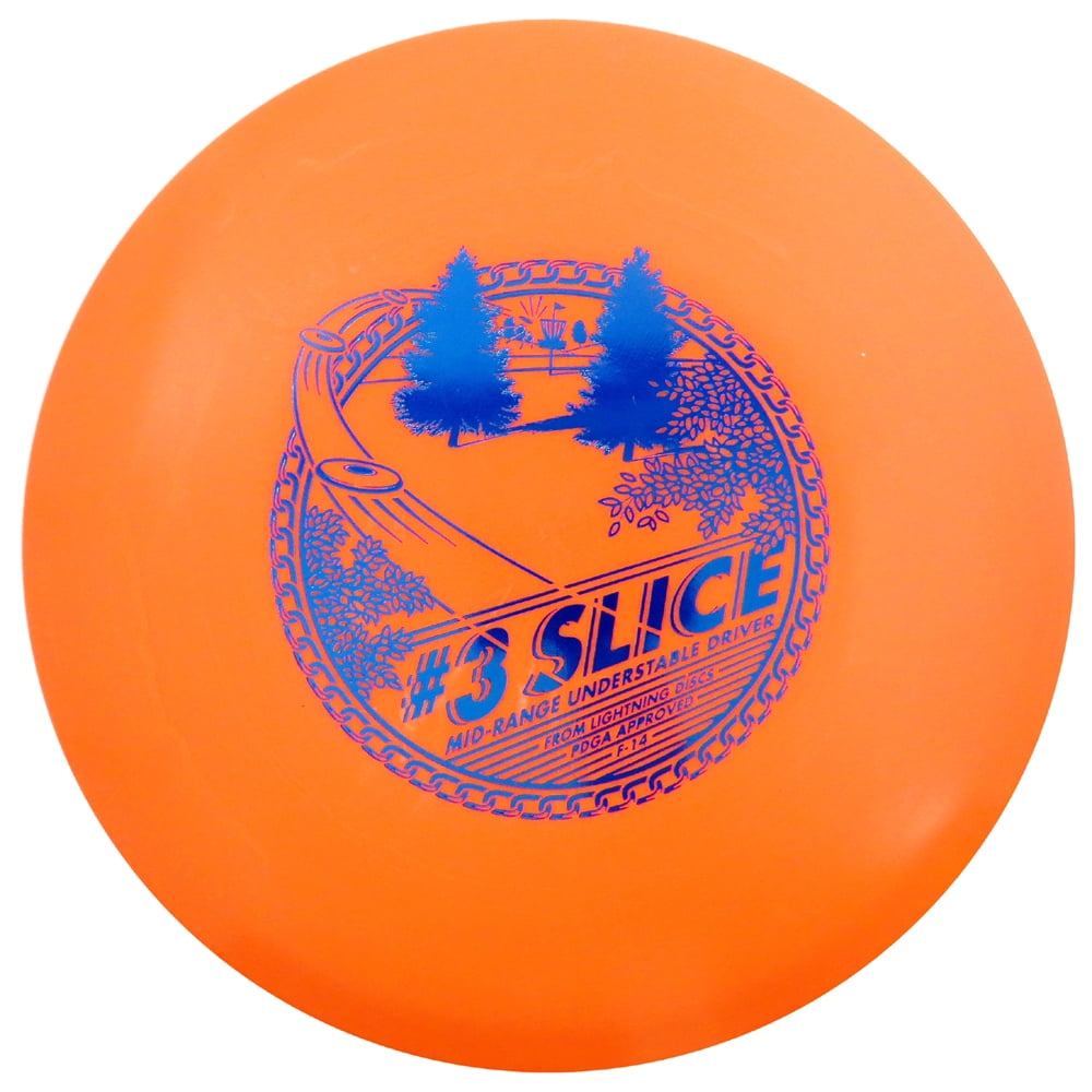 Lightning Golf Discs 3 Slice Midrange Golf Disc [Colors may vary