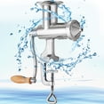 thumbnail image 3 of VEVOR Wheatgrass Extractor Portable Wheatgrass Juicer with 3 Sieves Wheatgrass Juicers Manual Stainless Steel Wheatgrass Extractor Machine for Wheat Grass Fruit Vegetable, 3 of 9