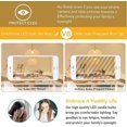 thumbnail image 4 of GHSDFBB Dimmable E26 LED Bulb 8W Equal 75 Watt Light Bulbs Soft White 3000K E26 Edison Bulb AC120V 800lm Tubular T9 T10 LED Bulb for Rustic Pendant,Chandeliers,Wall sconces E26 Light Bulbs 4Pack, 4 of 7