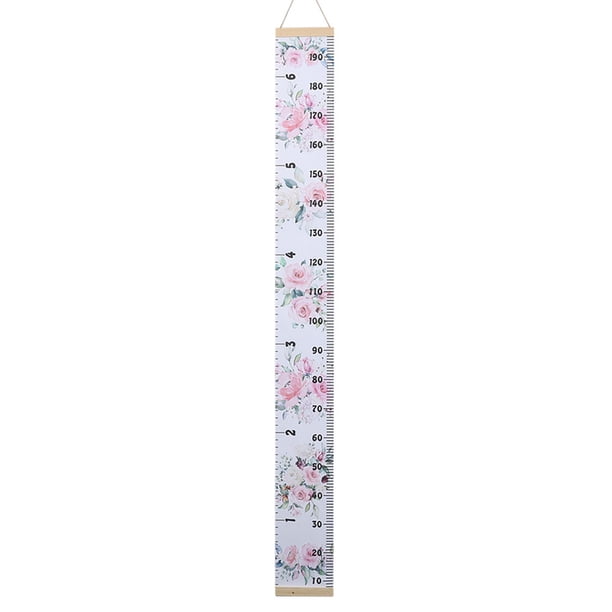 Tabla de medidas de crecimiento de altura para niños Patrón de dibujos animados Regla para colgar en la pared Pegatina Decoración del hogar Tipo 5 Inevent HA001099-03