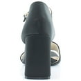 thumbnail image 4 of LifeStride Bombshell Women's Heels Black Satin Size 8.5 M, 4 of 8