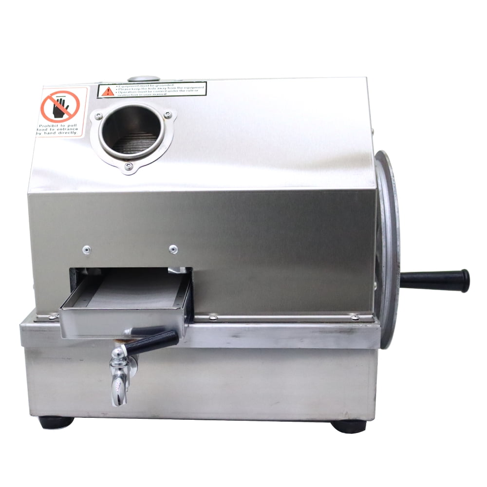 Techtongda Manual Sugar Cane Juicer Machine 3 Rollers Sugarcane Juicer Squeezer Machine with Sugar Cane Inlet
