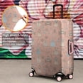 thumbnail image 4 of Pink Princess Dress Carriage Pattern Luggage Cover Fashion Suitcase Cover Baggage Covers Fit 25-28 Inch Luggage (Go Travel), 4 of 5