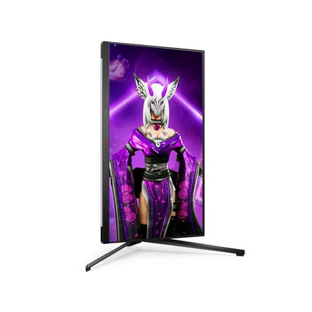 AOC - AG324UX 31.5" LCD 4K UHD Gaming Monitor - Black/Red