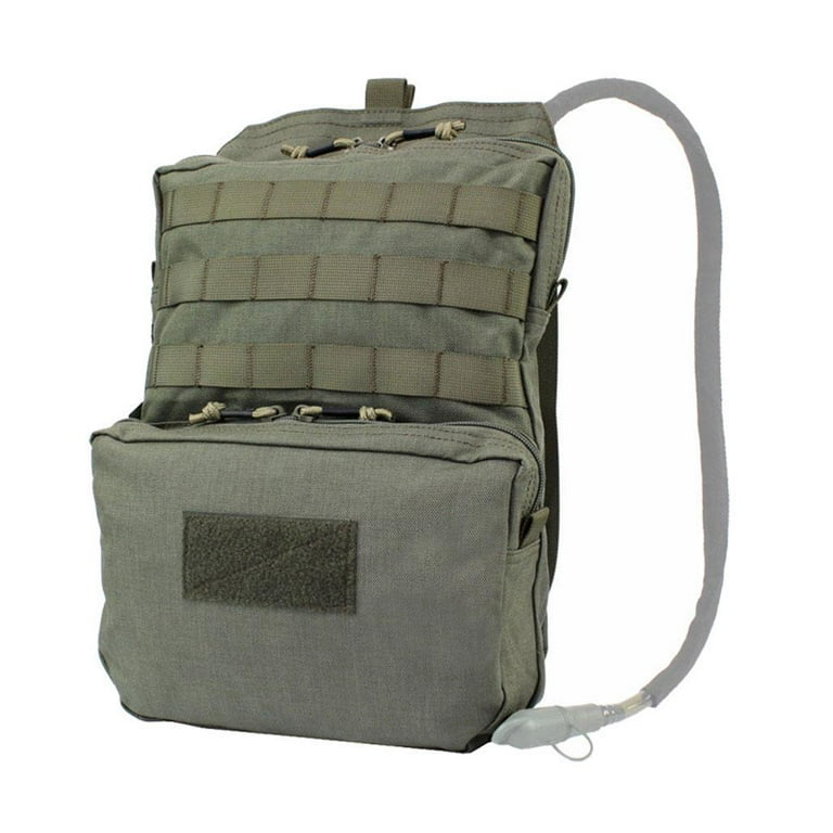 3L Backpack Without Water Bladder Daypack Reservoir Bag for Biking Outdoor Hiking Working Out Trekking green