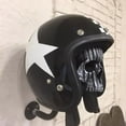 thumbnail image 2 of Soporte para casco de calavera, soporte de pared para casco de motocicleta, soporte para casco, decoración de pared con cabeza de fantasma, soporte para casco de motocicleta, 2 of 5
