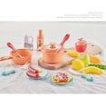 thumbnail image 4 of Mini Cuisine de Jeu avec Lumières et Sons Réalistes, Jouet de Cuisine Factice avec 26 Accessoires, Cadeau Interactif de Jeu de Rôle pour les 2 Ans et Plus, 4 of 7