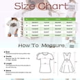 thumbnail image 3 of TSADFHJI Cute Tops for Girls 10-12 Rugby Letter Print Casual Round Neck Drop Shoulder Tee Shirt L, 3 of 4