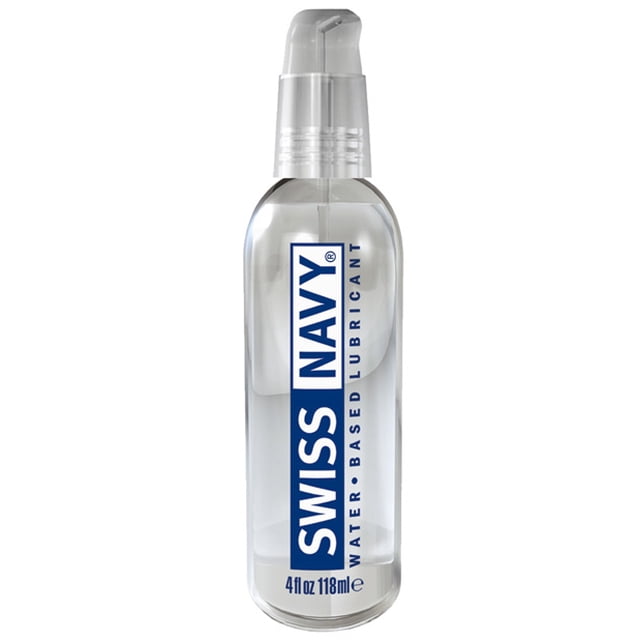 Swiss Navy Lubrifiant à Base d'Eau de Qualité Supérieure - 4,0 Fl Oz