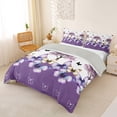 thumbnail image 2 of Erosebridal Purple Butterfly Duvet Cover Set for Girl, Spring Tree Bedding Full, 3pcs, No Comforter, 2 of 5