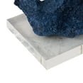 thumbnail image 4 of 10" x 13" Blue Polystone Textured Porous Coral Sculpture with Acrylic Base, by DecMode, 4 of 9