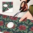 thumbnail image 6 of Yayeee Faucet Mat for Kitchen Sink 14.7" Diatomite Long Splash Guard Pad, Red Christmas Poinsettias, 6 of 7