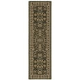 thumbnail image 3 of Oriental Weavers Ariana Area Rug - 213K8 - 10' x 12'7" - in Black/ Ivory - Vintage Inspired, Stain Resistant, Family and Pet Friendly , Family, Dining, Living Room Rug, 3 of 5