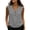 Gray women sleeveless v neck tank top a1, variant on MORESEC Women Sleeveless V Neck Button Down Tank Top Casual Basic Solid Summer Tops Cute Tee Shirts Beach Vacation Outfits, Pink S