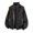 01# Black, variant on Men's Faux Leather Flight Jacket with Pockets Windproof Fit Bomber Coat Casual Outwear Motorcycle Style Slim Silhouette Zipper Front Autumn Winter M-5XL
