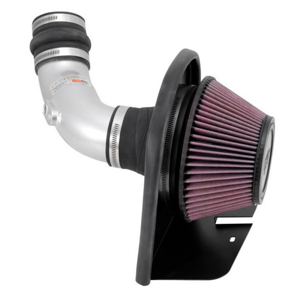 K&N Cold Air Intake Kit High Performance, Guaranteed to Increase