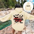 thumbnail image 2 of WEAIXIMIUNG Robe Sweat-Shirt Filles Imprimé Sweat à Capuche pour Femmes Automne et Hiver, 2 of 5