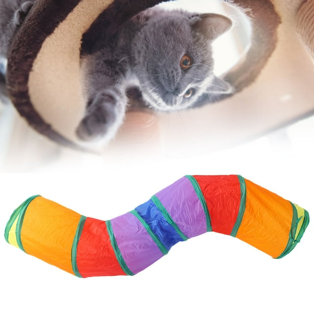 Túnel Para Gatos, Juguete De Entrenamiento Para Gatitos Juguete De Entrenamiento Para Gatos, Juguete Para Gatos Gatito Para Mascotas ANGGREK Otros