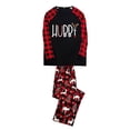 thumbnail image 5 of LuLiaMenton Hubby and Wife Matching Christmas Pajamas Reindeer Plaid Pjs Set, Men 3XL, 5 of 7