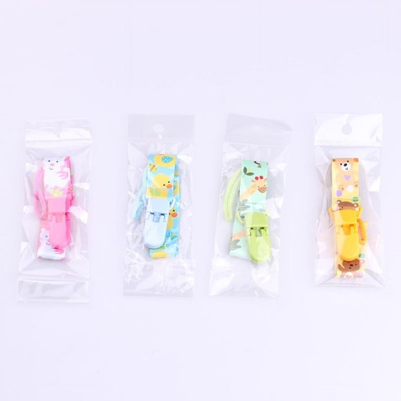 Chupete para bebé con cadena de chupete con clip y cinturón anticaída