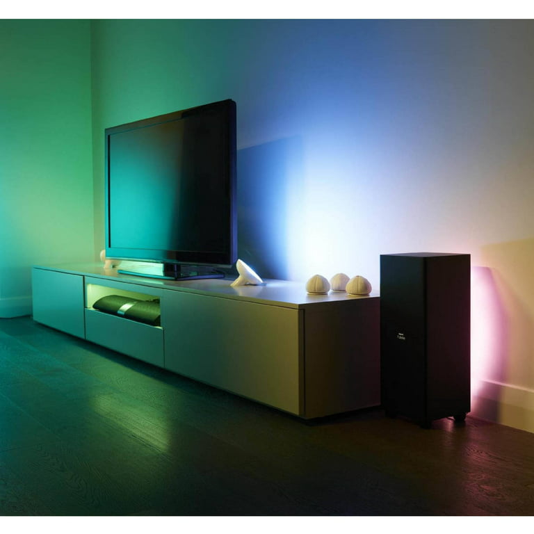 Philips Hue 55 Smart TV Light Strip - White and Color Ambiance LED  Color-Changing TV BackLight - Sync with TV, Music, and Gaming - Requires  Bridge