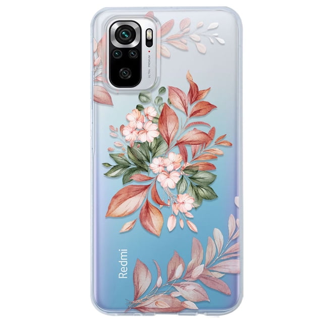 Funda para Xiaomi Redmi Note 10 InstaCase Flores Uso rudo