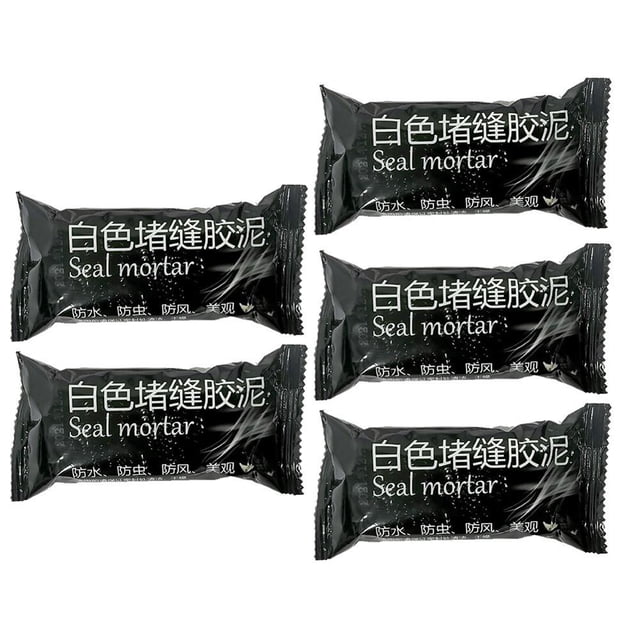 HLONK Super Boue pour Métal Étanche, Colle de Boue la Plus Résistante, Boue de Scellage, Boue de Boue pour Bouchage, Étanchéité, Réparation, M5N1