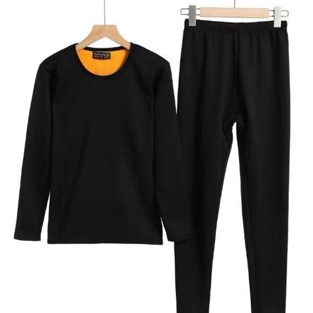 Ropa interior térmica para hombre, calzoncillos largos con forro polar, conjunto de ropa interior larga para clima frío, parte superior e inferior de invierno