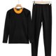 thumbnail image 1 of Ropa interior térmica para hombre, calzoncillos largos con forro polar, conjunto de ropa interior larga para clima frío, parte superior e inferior de invierno, 1 of 5