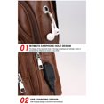 thumbnail image 6 of Crossbody Sling Chest Backpack, Waterproof Strap Bag Crossbody Backpack With USB Hole With Headphone Hole Strap Backpack Hiking Backpack,2025 Crossbody Chest Bag, 6 of 7